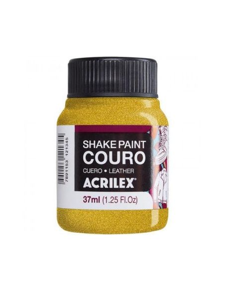 PINTURA PARA CUERO ACRILEX SHAKE PAINT ENVASES 37ML.