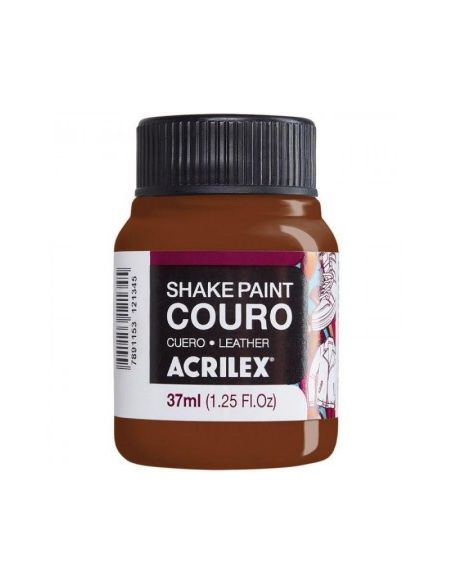 PINTURA PARA CUERO ACRILEX SHAKE PAINT ENVASES 37ML.