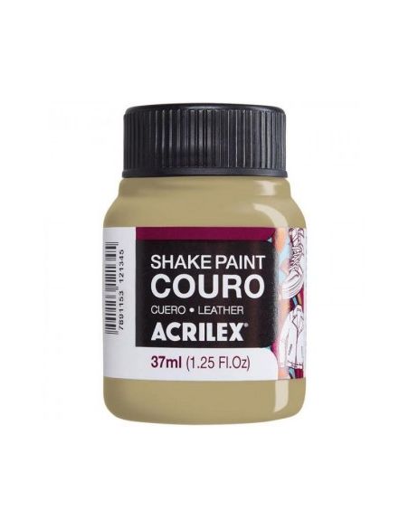 PINTURA PARA CUERO ACRILEX SHAKE PAINT ENVASES 37ML.