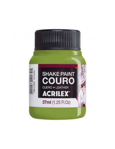 PINTURA PARA CUERO ACRILEX SHAKE PAINT ENVASES 37ML.