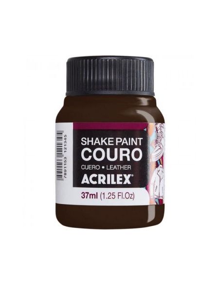 PINTURA PARA CUERO ACRILEX SHAKE PAINT ENVASES 37ML.