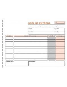 TALONARIO NOTAS DE ENTREGA 4º TRIPLICADO APAISADO 47046T