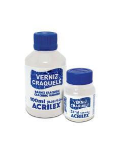 Barniz craquelador un paso