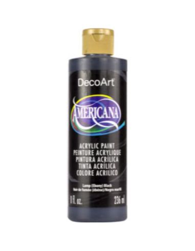 ACRILICO AMERICANA 237CC NEGRO DA67