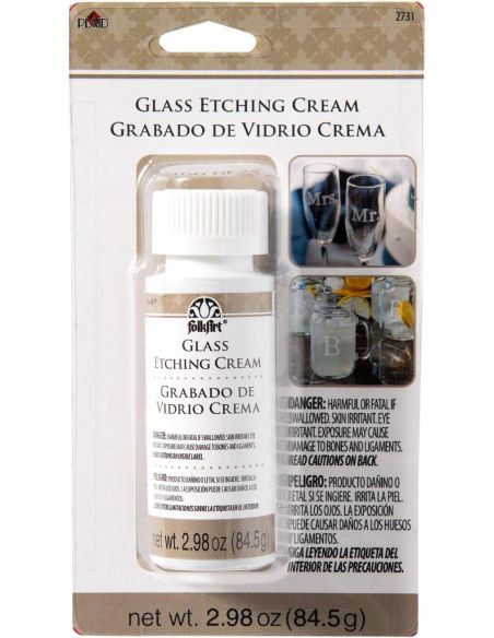 ACIDO PARA GRABAR VIDRIO 84GRS PLAID