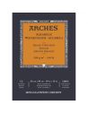 PAPEL PARA ACUARELA ARCHES 300GR BLOC 12H DISTINTOS FORMATOS
