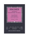 PAPEL PARA ACUARELA ARCHES 300GR BLOC 12H DISTINTOS FORMATOS
