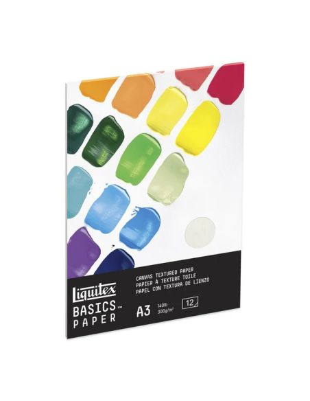 BLOC PARA PINTAR CON ACRÍLICOS LIQUITEX 300GR 12H