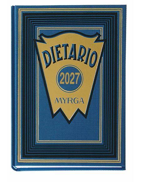 Dietario Myrga 1/4 de página 2027