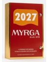 TACO CALENDARIO SOBREMESA MYRGA Nº 5 ORO 2027