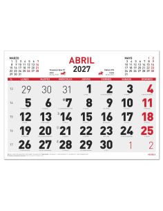 FALDILLA CALENDARIOMYRGA 2027 43X31 REF 1594