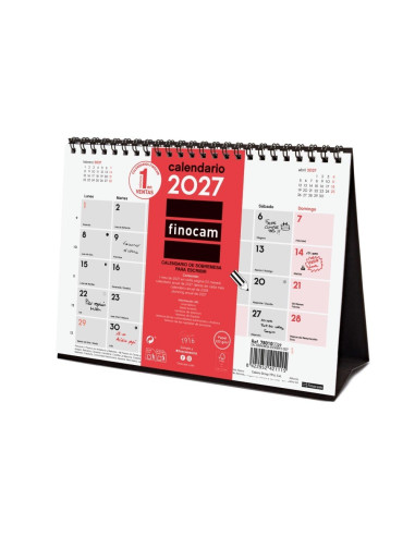 CALENDARIO FINOCAM SOBREMESA 2027 ESCRIBIR S