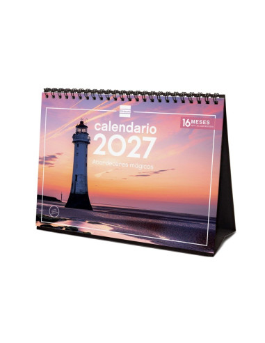 CALENDARIO FINOCAM SOBREMESA 2027 ATARDECERES...