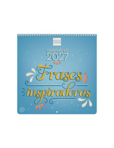 CALENDARIO FINOCAM PARED 2027 ART 30X30 FRASES INSPIRADORAS