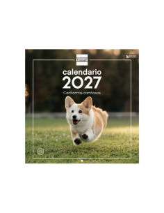 CALENDARIO FINOCAM PARED 2027 30X30 CACHORROS