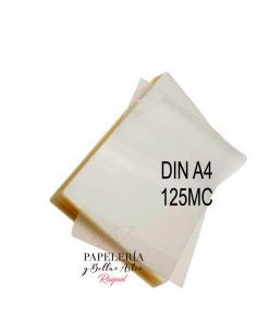 FUNDAS DE PLASTIFICAR A4 125MC 100UDS