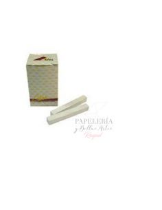 TIZA BLANCA CUADRADA PAQUETE 25 ARTES