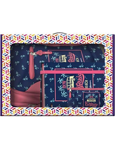 PACK MOCHILA CARPETA RECAMBIO Y PORTATODO TRIPLE VOLKSWAGEN