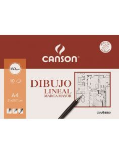 LAMINAS DIBUJO MINIPACK DINA4 LINEAL MARCA MAYOR SOBRE10H 160GRS