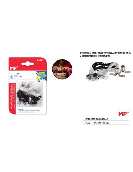 KIT ELECTRICO ESCOLAR BASICO