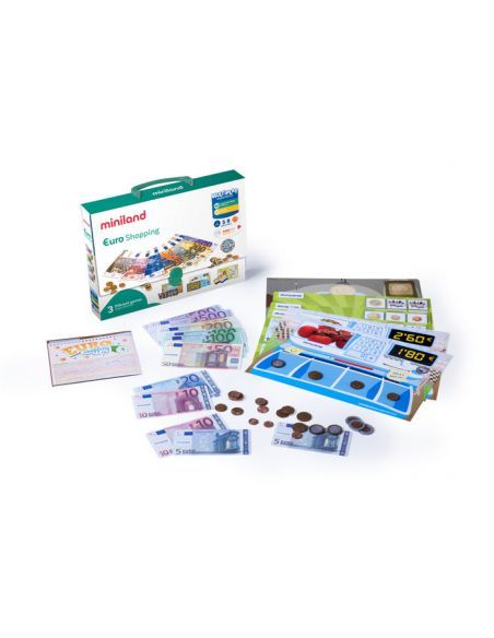 JUEGO APRENDIZAJE DE LA MONEDA EURO SHOPPING
