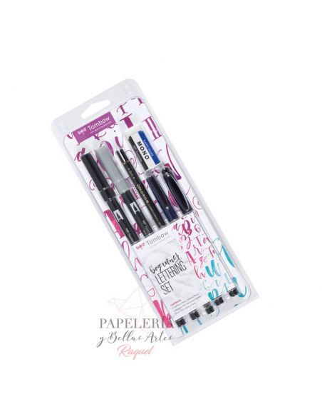 SET CALIGRAFIA TOMBOW LETTERING BEGINNER PARA PRINCIPIANTE 6 PIEZAS. SET CALIGRAFIA TOMBOW LETTERING BEGINNER PARA PRINCIPIANTE 6 PIEZAS.
