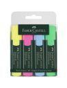 ROTULADOR FLUORESCENTE FABER TEXTLINER 48 PACK 4