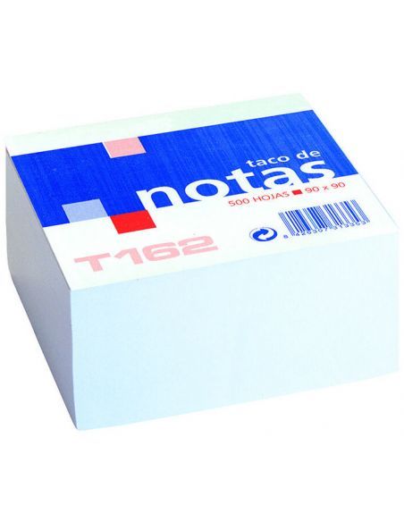 TACO DE NOTAS MAKRO PAPER BLANCAS ENCOLADO 90X90 T162