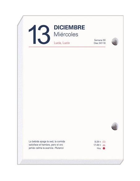TACO CALENDARIO SOBREMESA Nº 2 2024