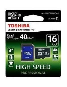 MICRO SD TOSHIBA 16GBUHS IC10