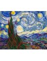 LIENZO PINTAR POR NUMEROS CON BASTIDOR 40X50CMLA NOCHE ESTRELLADA DE VAN GOGH