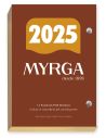 TACO CALENDARIO SOBREMESA MYRGA Nº 5 ORO 2025