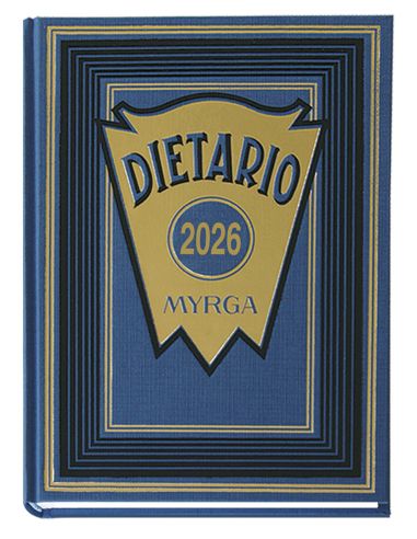 Dietario Myrga 1/8 de página 2025