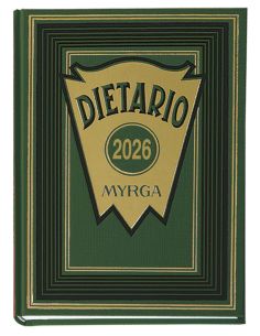 Dietario Myrga 1/8 de página 2025
