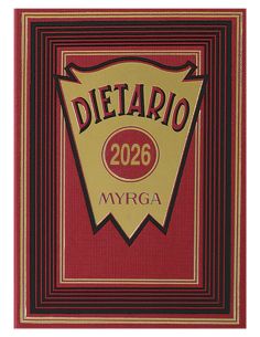 Dietario Myrga 1/4 de página 2025