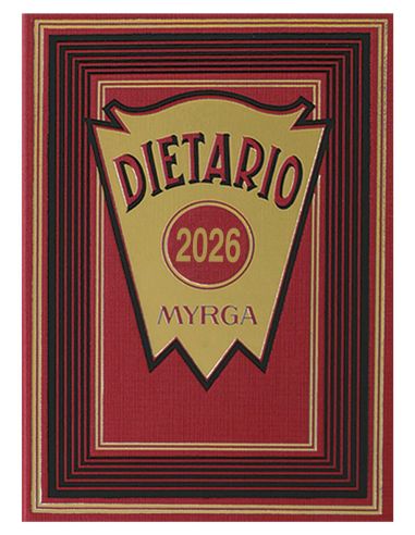 Dietario Myrga 1/4 de página 2025