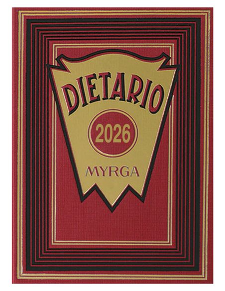 Dietario Myrga 1/4 de página 2025
