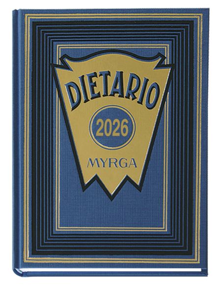 Dietario Myrga 1/4 de página 2025