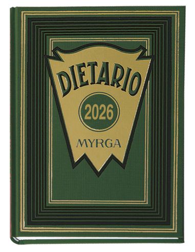 Dietario Myrga 1/4 de página 2025