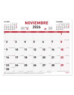 FALDILLA CALENDARIO MYRGA 30X24 REF 1543 2025