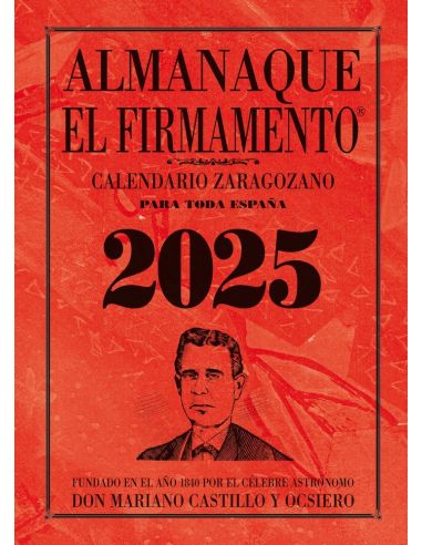 ALMANAQUE EL FIRMAMENTO 2025 ZARAGOZANO