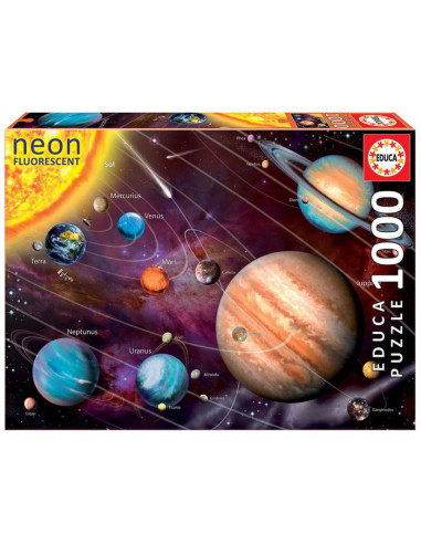 PUZZLE 1000 NEON SISTEMA SOLAR