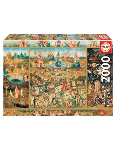 PUZZLE 2000  EL JARDIN DE LAS DELICIAS