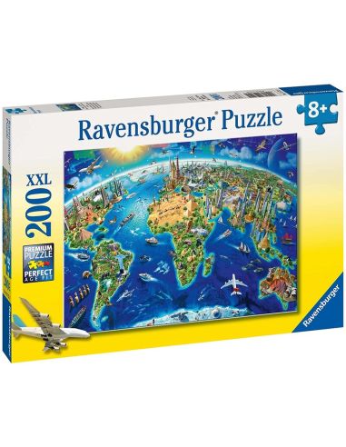 PUZZLE 200PZ.XXL MUNDO DESDE ARRiBA