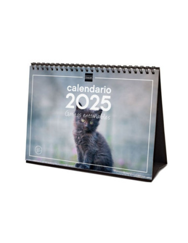 CALENDARIO FINOCAM 2025 SOBREMESA GATITOS