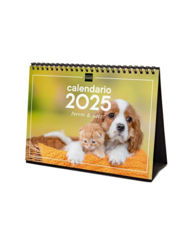 CALENDARIO FINOCAM 2025 SOBREMESA PERROS Y GATOS