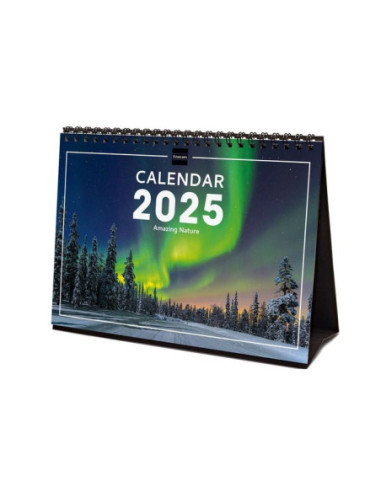 CALENDARIO FINOCAM SOBREMESA 2025 NATURE INTERNACIONAL