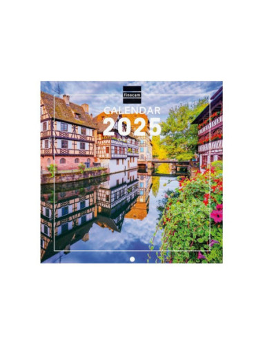 CALENDARIO FINOCAM PARED 2025 18X18 CHARMING INTERNACIONAL