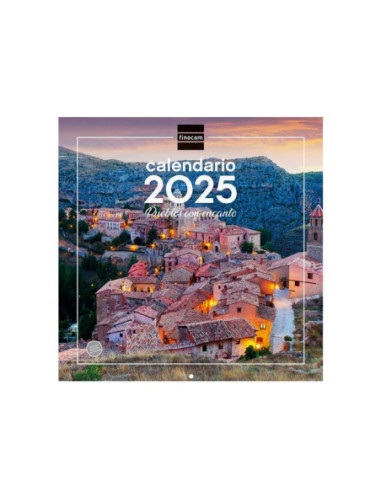 CALENDARIO FINOCAM 2025 PARED 30X30 PUEBLOS CON ENCANTO