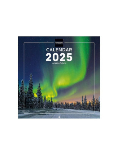 CALENDARIO FINOCAM PARED 2025 30X30 NATURE INTERNACIONAL